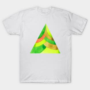 Green triangle T-Shirt